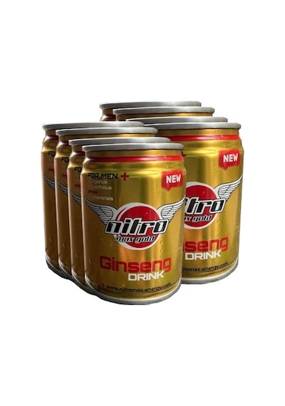 Nitromax Ginseng Enerji İçeceği 6 x 150 ML