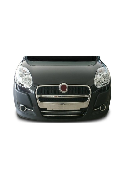 Omsa Fiat Doblo Krom Ön Panjur 2 Parça 2010-2014 Arası