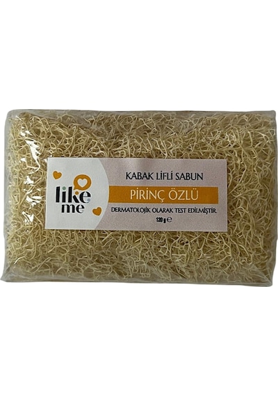 Like Me Kabak Lifli Sabun Pirinç Özlü 120 G 3 Adet