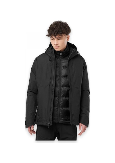 Salomon Lc2104900 Patroller 3ın1 Down Jkt M Mont Erkek Mont Vizon