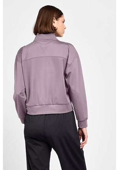 Lescon Kadın Antrenman Yarım Fermuarlı Sweatshirt 25b-2052 Pembe