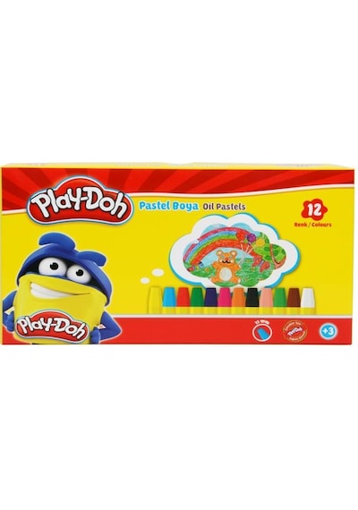 Play-Doh Pastel Boya Kalemi 12 Renk
