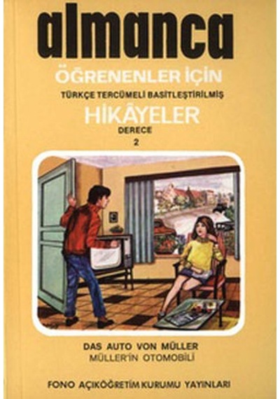 Müller'in Otomobili - Alman/Türkçe Hikaye- Derece 2-C - Holger Knudsen -  Siegfried Nentwig - Fono Yayınları