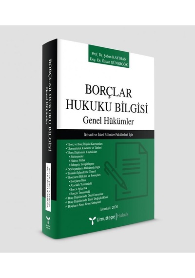 Borçlar Hukuku Bilgisi Genel Hükümler