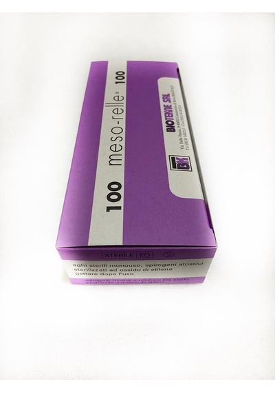 Meso Relle Mezoterapi İğnesi 6 MM 30 G 100'lü