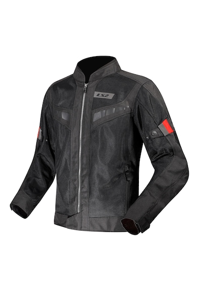 Ls2 Blade Air Siyah - Kırmızı Yazlık Motosiklet Montu
