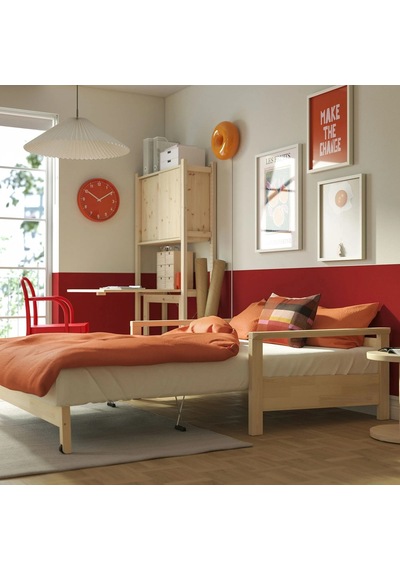 Ikea Bej Modern Kanepe - 2'li Yataklı Kanepe