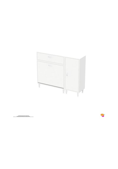 Modilayn Yenice 105x97x32,5 Cm 3 Raflı Ve 3 Sepetli Dolap İle Çamaşırlarınız Artık Daha Düzenli. Beyaz Modilayn Yenice 105x97x32,5 Cm 3 Raflı Ve 3 Sepetli Dolap İle Çamaşırlarınız Artık Daha Düzenli. Beyaz