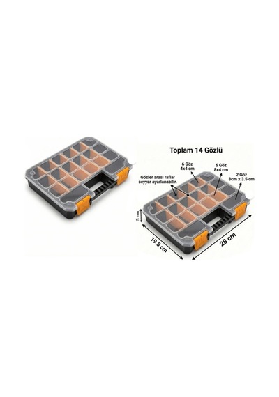 Superbag Organizer Takım Çantası Org-14