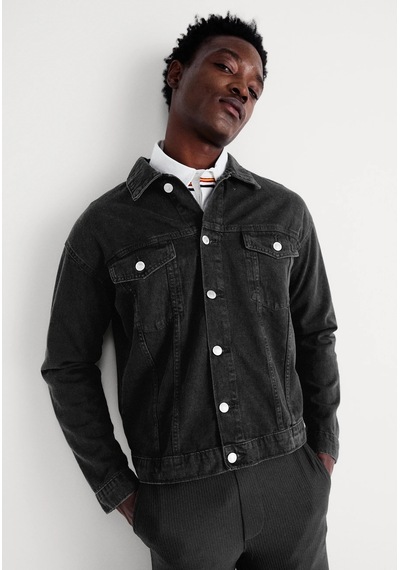 Only & Sons Onsjust Box Taı Dnm Jacket Siyah Erkek Ceket 22031183 Siyah