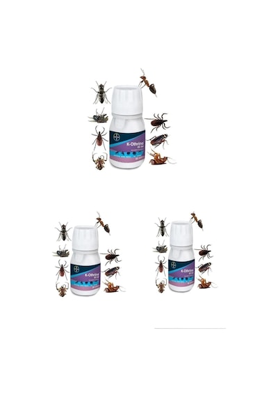 K-othrine Sc 50 Genel Haşere Ilacı 50 Ml 3 Adet Pire Sinek Hamam Böceği Tahtakurusu