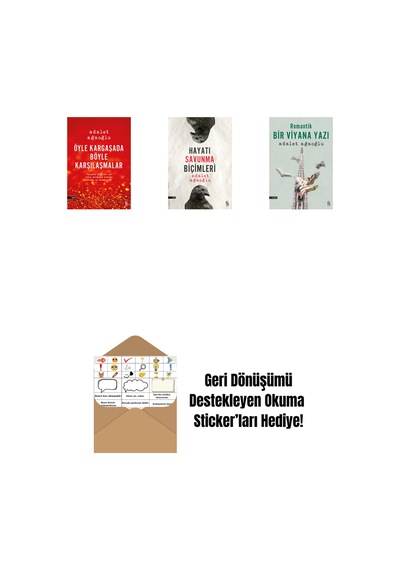 Öyle Kargaşada Böyle Karşılaşmalar + Hayatı Savunma Biçimleri + Romantik Bir Viyana Yazı + Okuma Sticker'ları