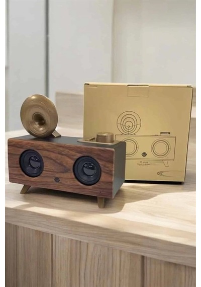 Znv Zenvia Mey İthalat Nostaljik Görünümlü Bluetooth Bağlantılı Speaker Znv2025 Cmn