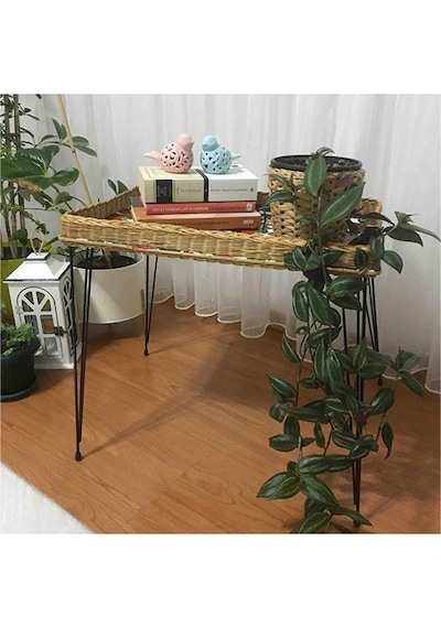 Metal Firkete Ayak 42 Cm 4lü Set Masa Orta Sehpa Zigon Kütük Ayak