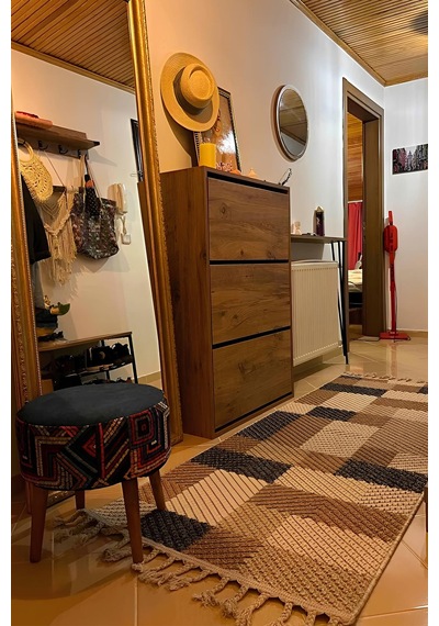 Mistral 1406 Sarı - Salon, Koridor Yolluk , Mutfak, Antre, Yatak Ve Oturma Odası Halısı Sarı 2