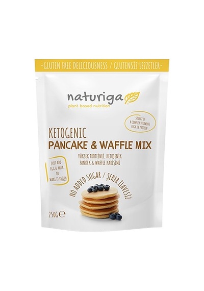Naturiga Organik Ketojenik Pankek&waffle Karışımı250 G