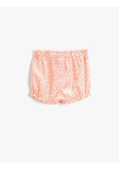 Koton Çiçekli Şort Cepli Beli Lastikli Pembe Desenli 2smg40065aw Pembe Desenli Pembe Koton Çiçekli Şort Cepli Beli Lastikli Pembe Desenli 2smg40065aw Pembe Desenli Pembe