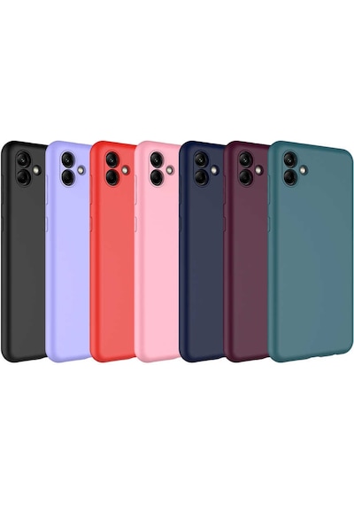 Galaxy A04 Kılıf Zore Mara Lansman Kapak Kırmızı