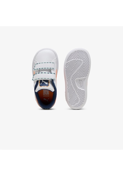 Puma Smash 3.0 Playdate Çocuk Beyaz Spor Ayakkabı 402828 Beyaz