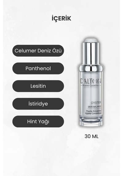 Karma Ve Olgun Cilt Için Gözenek Sıkılaştırıcı Ve Yağ Dengeleyici Oyster Konsantre Pipet - 56970247