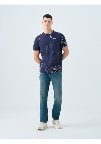 68 Simon Straight Fit Erkek Pantolon Denim