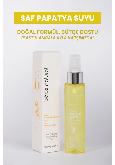 Papatya Suyu Saç Toniği %100 Doğal Ve Saf 100 Ml