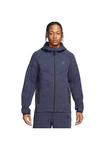 Nike Sportswear Tech Fleece Windrunner Full-zip Hoodie Erkek Sweatshirt-fb2921-473 Lacivert