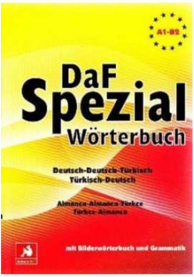 Ankara Elt Daf Spezial Wörterbuch A1 - B2 Almanca Almanca Türkçe