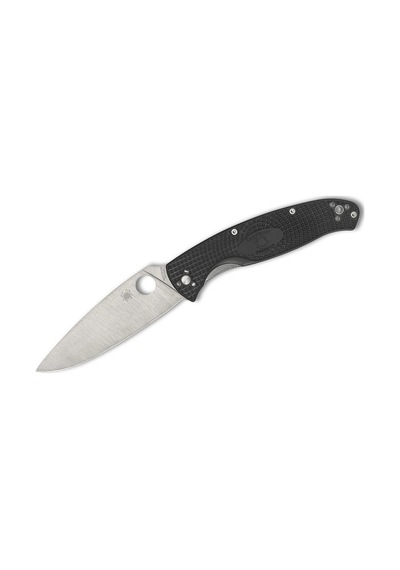 Spyderco Resilience Black Lightweight Plainedge Kamp Çakı Siyah