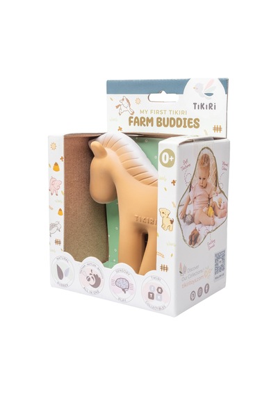 Tikiri Doğal Kauçuk Diş Kaşıyıcılı Oyuncak- Horse