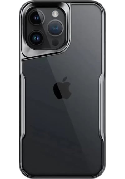 Newface Apple İphone 16 Pro Kılıf Boyi Silikon Kapak - Titan Gri