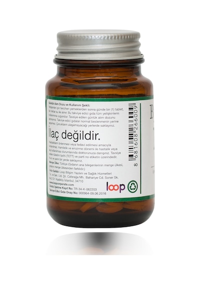 Byopecia Biotin Saç Dökülmesi ve Tırnaklar İçin Tablet 60 x 2.5 MG