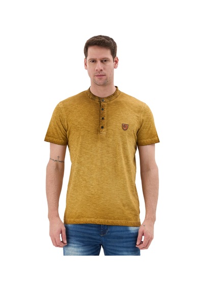 Cipo & Baxx Hakim Yaka Düğmeli Basic Erkek T-shirt Ct835 S