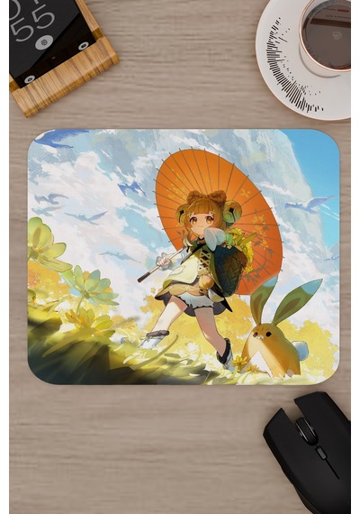 Yaoyao Genshin Impact Anime Oyuncu V5 - 22x18 Gaming Mouse Pad Fare Altlığı