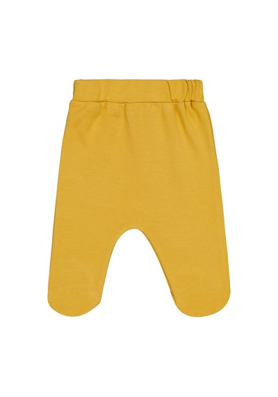 Civil Baby Timsah Baskılı 1-9 Ay Tek Alt Bebe - Hardal