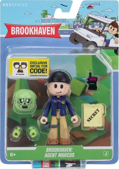 Devseries Figürler - Brookhaven: Agent Marcus Marvel