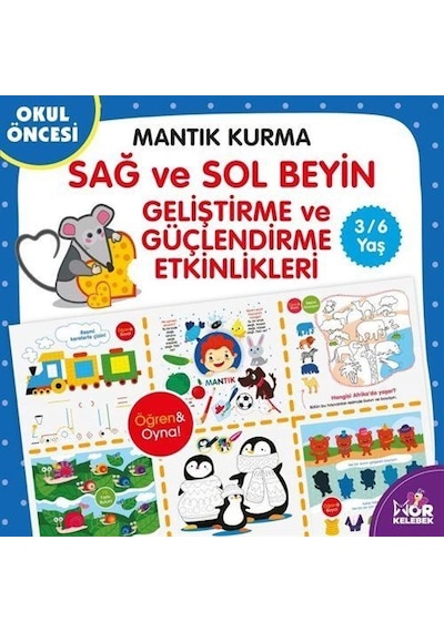 Okul Öncesi Mantık Kurma / Sağ-sol Beyin Geliştirme Ve Güçlend...