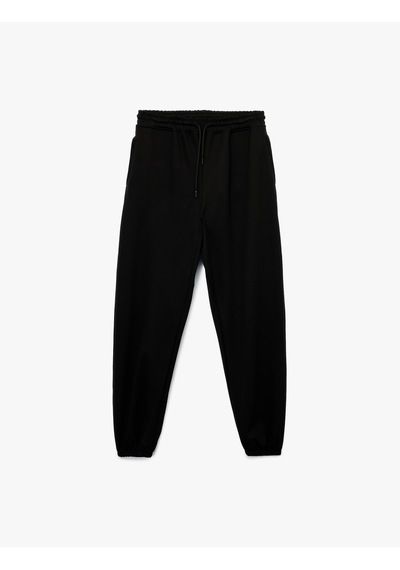 Koton Rahat Kesim Fermuarlı Cep Detaylı Beli Bağcıklı Viskon Jogger Spor Eşofman Altı Siyah 6wam40063nk Siyah Koton Rahat Kesim Fermuarlı Cep Detaylı Beli Bağcıklı Viskon Jogger Spor Eşofman Altı Siyah 6wam40063nk Siyah