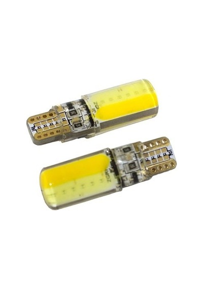 Dekoratif T10 Led Ampul Çakarlı Turuncu Beyaz 12V Laam668