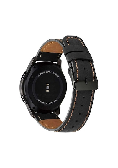 Kilifone - Samsung Uyumlu Gear S3 22mm - Kordon Deri Kordon Krd-29