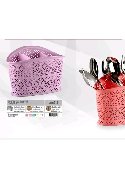 Dantel Düzenleyici / Lace Organize Beyaz
