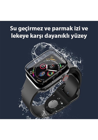 İos Uyumlu 7-8 41mm 3d Pmma Kavisli Full Cam Ekran Koruyucu Pet- 5775