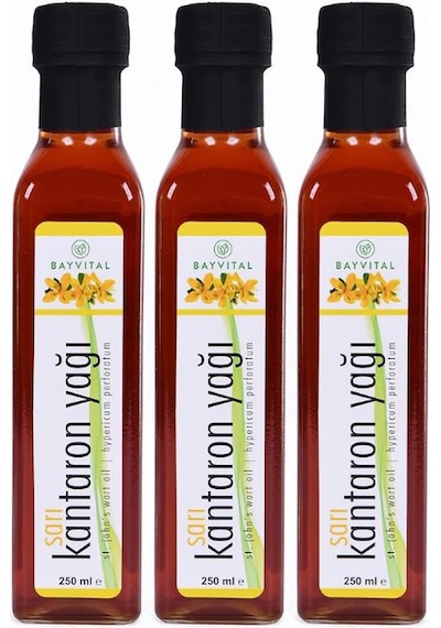 Bayvital Sarı Kantaron Yağı 3 x 250 ML