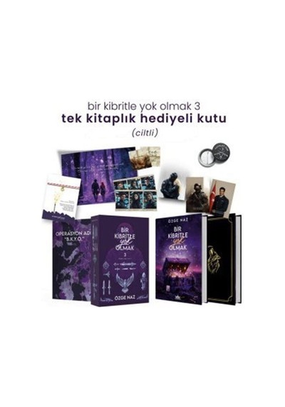 Bir Kibritle Yok Olmak 3 Hediyeli Ciltli Kutu / Özge Naz