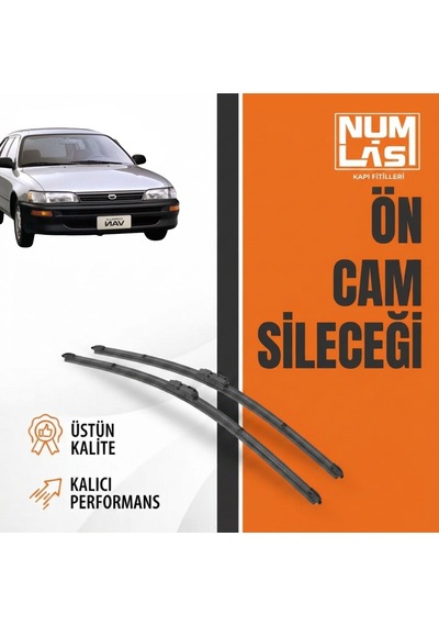 Toyota Corolla Station Wagon 1991-1998 Ön Cam Silecek Takımı Numlas-a Kalite-nm0280