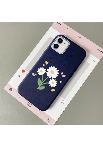 İphone 11 Uyumlu Mavi Dokulu Silikon Kamerayı Korur Şok Emici Kılıf 2