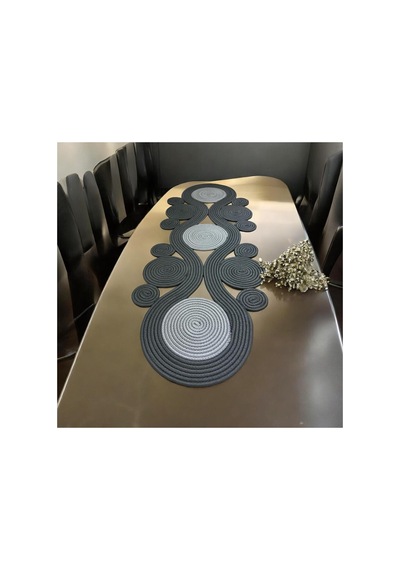 Jüt, Hasır,sarmal Model, Dekoratif Masa Örtüsü, Runner 40x110 Cm, Sehpa Örtüsü, Bohem Tarzı Antrasit Gri Antrasit Gri Jüt, Hasır,sarmal Model, Dekoratif Masa Örtüsü, Runner 40x110 Cm, Sehpa Örtüsü, Bohem Tarzı Antrasit Gri Antrasit Gri