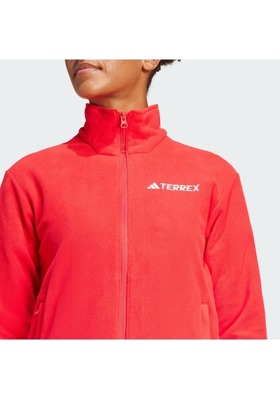 Adidas Multi Essentials Full-zip Kadın Sweatshirt C-adıjp0803b30a00 Kırmızı