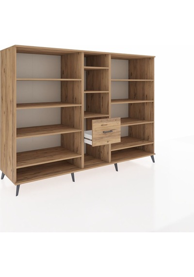 Kronos Dolap 11 Raflı 3 Çekmeceli 220x59x163 Çam-çam Çam-çam Kronos Dolap 11 Raflı 3 Çekmeceli 220x59x163 Çam-çam Çam-çam