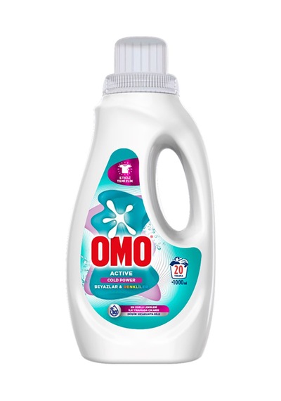 Omo Sıvı Active Cold Power 1 L 6'li Avantaj Paketi Mıchu